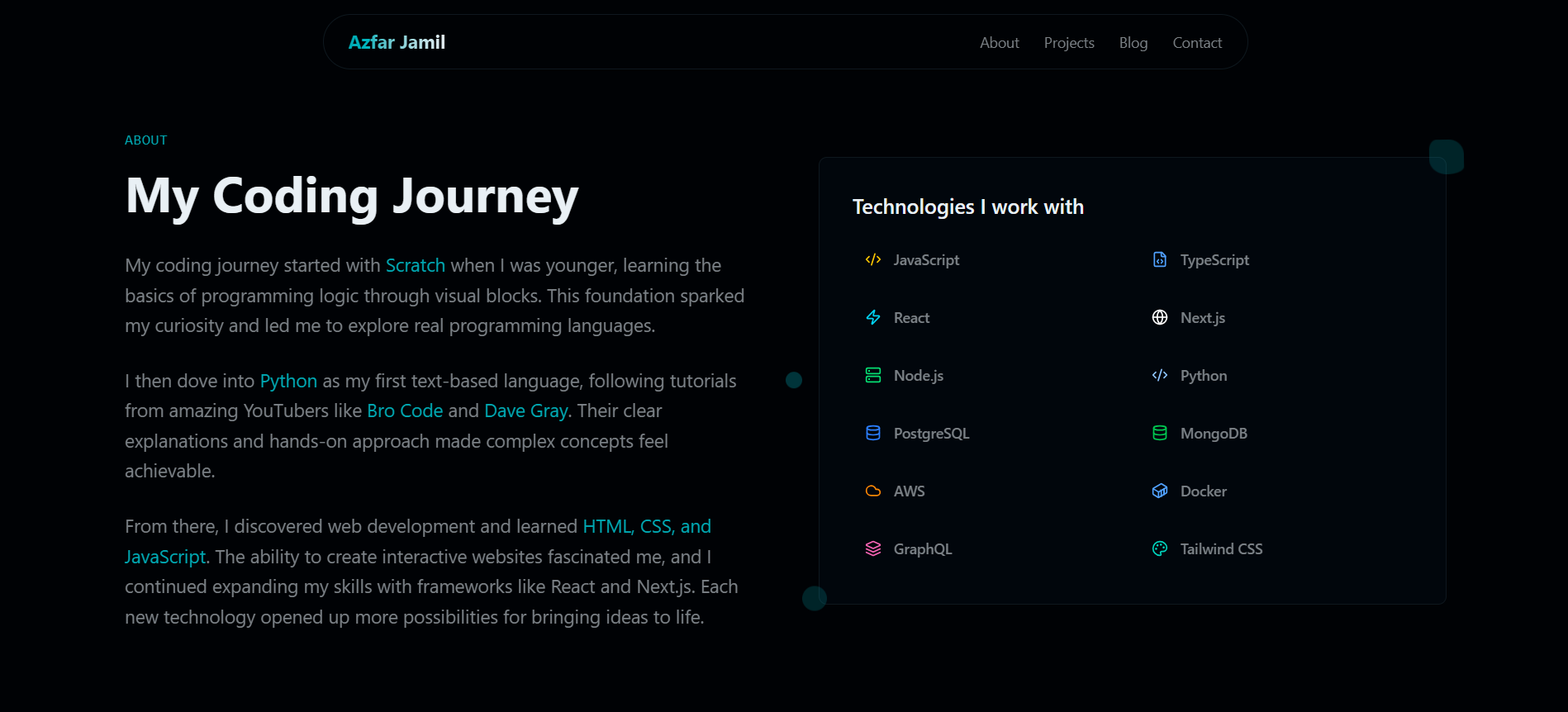 Portfolio Website